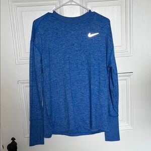 Nike Royal Blue Long Sleeve Running Top